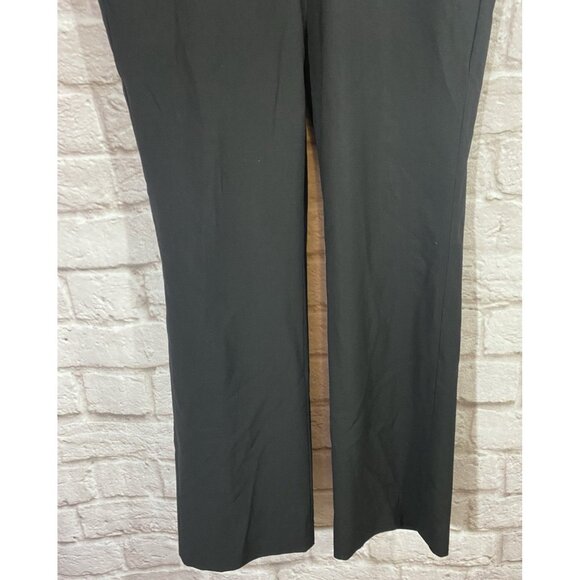 Banana Republic The Logan Fit Trouser Dress Pants Womens Size 8 Wool Black - Picture 4 of 11